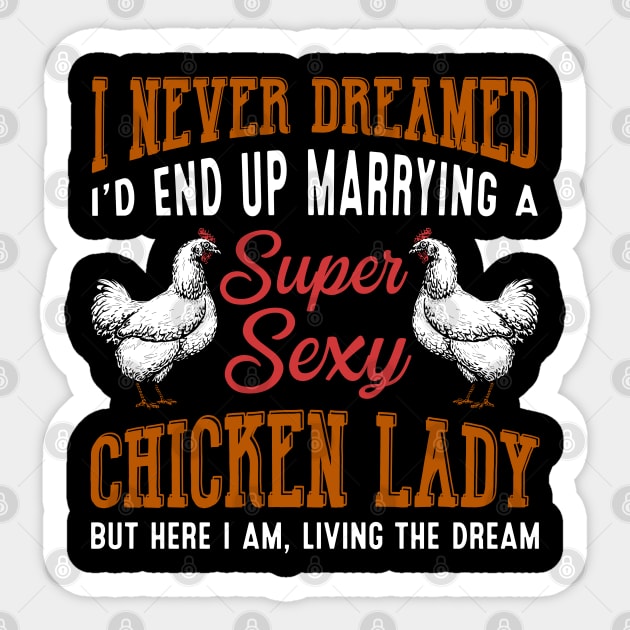 Super Sexy Chicken Lady Sticker by neonatalnurse